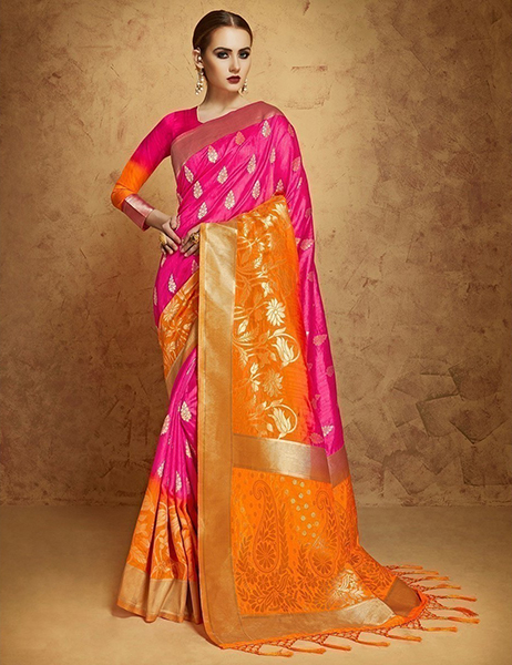 Top 4 Sarees for your Heavenly Bridal Trousseau