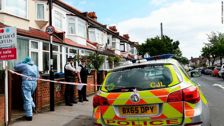 Baby delivered after mother stabbed to death in London