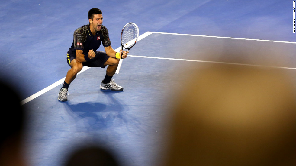 No. 1 Djokovic floors Ferrer to reach fourth Australian Open final