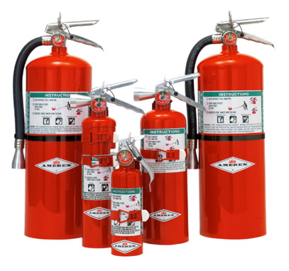 How many types of fire extinguishers are there?