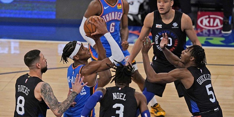 basketball record New Yo Oklaoma City Tunder New York Knicks Basketball stats betting tips odds Watc Oklaoma City Tunder New York Knic