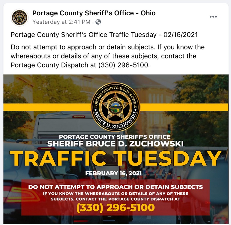 Sheriff’s office ‘wanted posters’ for traffic tickets raise ethical concerns over public shaming